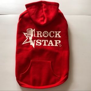 Rock Star Dog Hoodie Size XXL